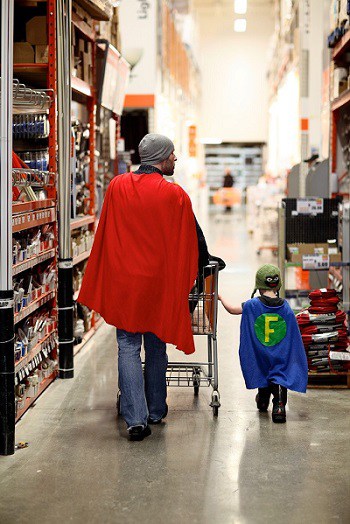 Dads Make Great Heroes