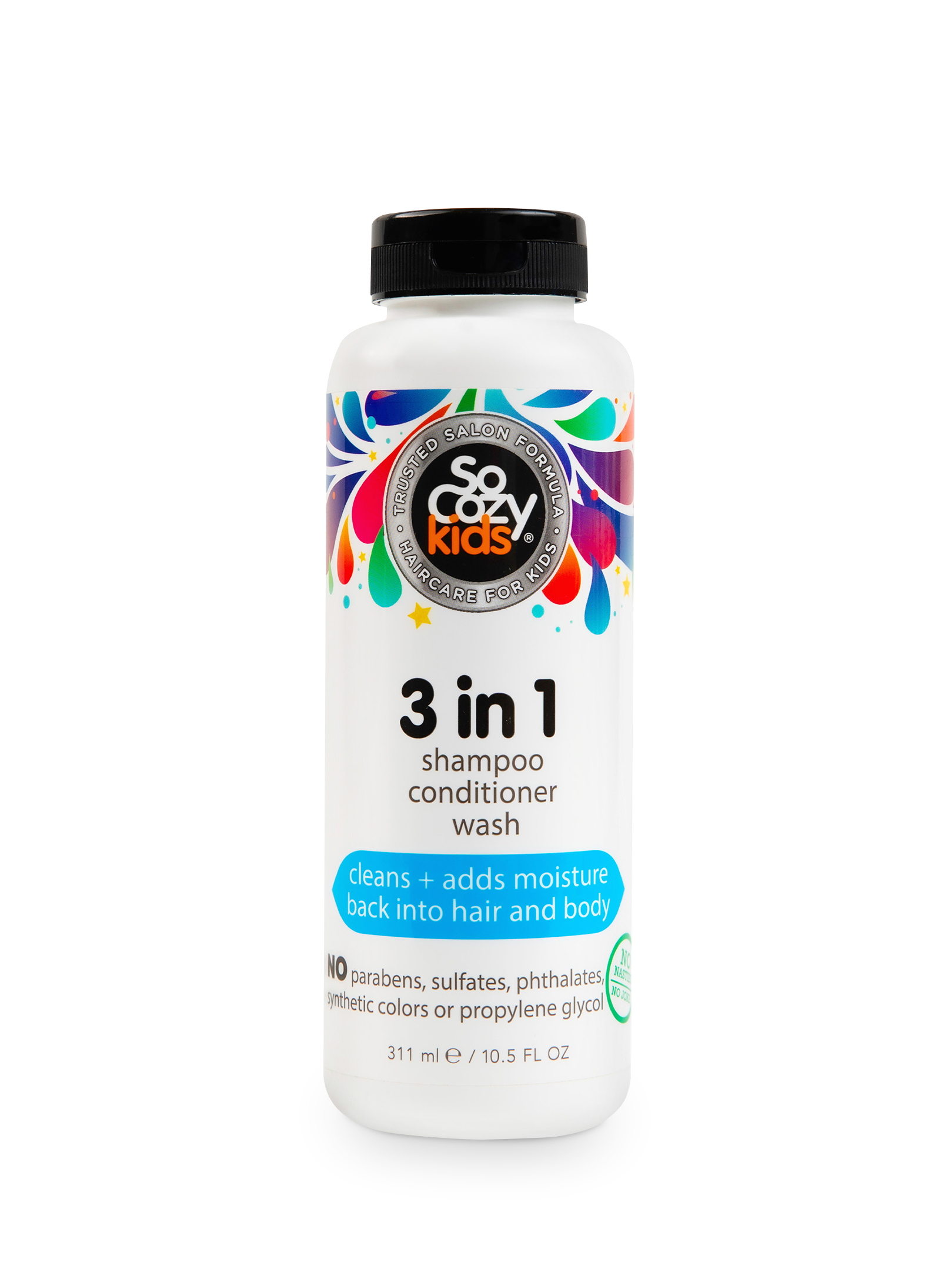 3-in-1 Shampoo, Conditioner, and Body Wash