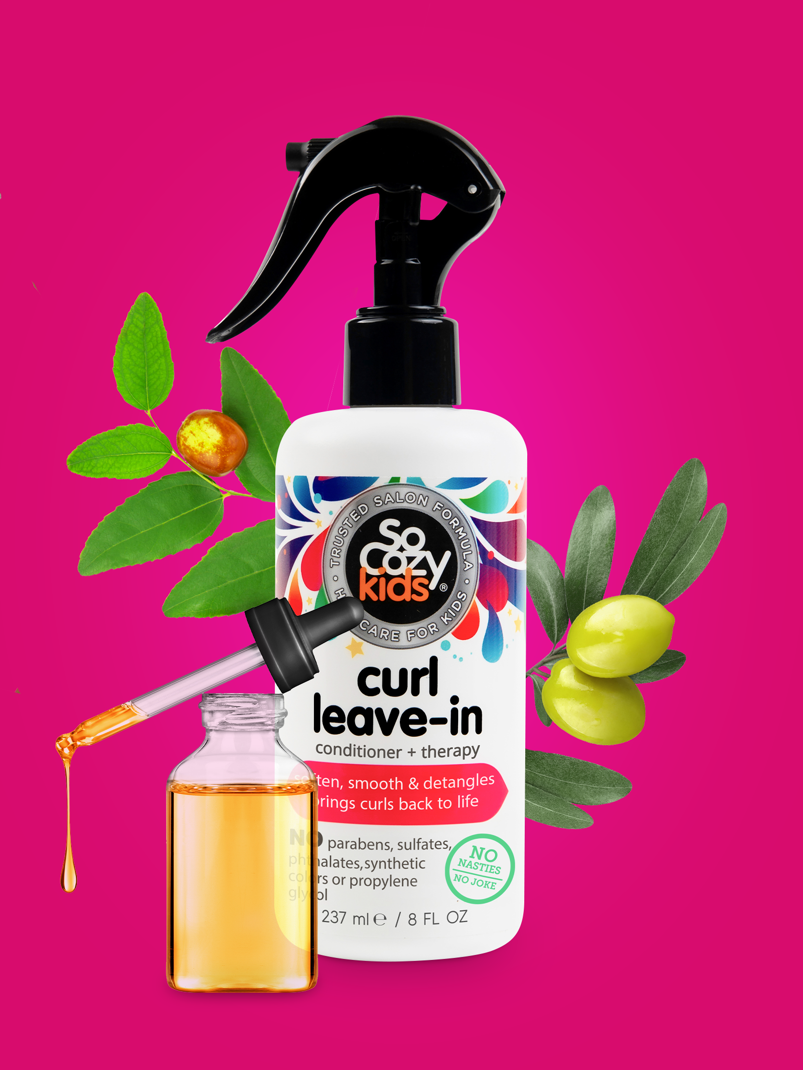 SoCozy Curl Spray 8oz