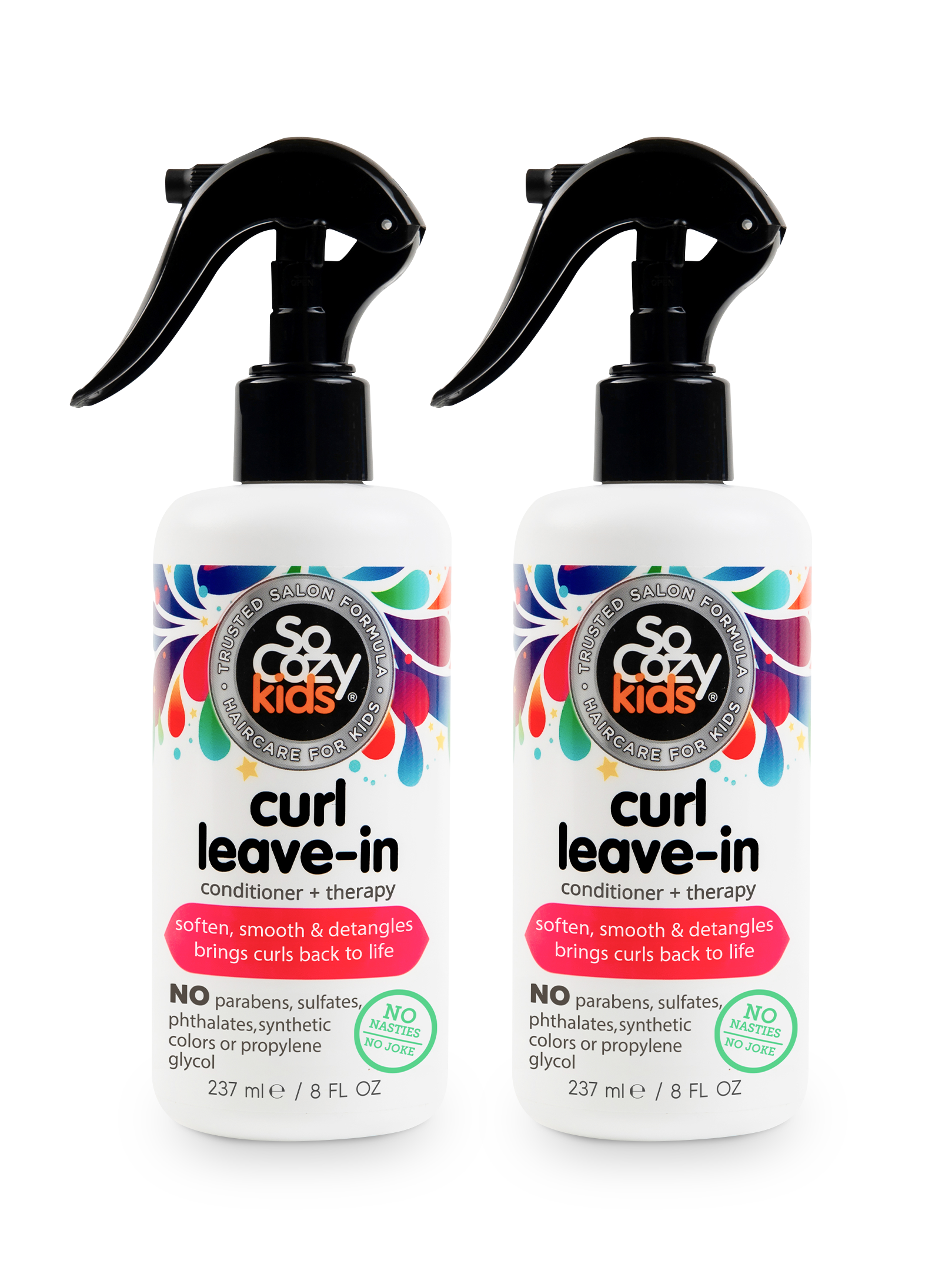 Curl Leave-In Spray 8oz – 2 pack – SoCozy