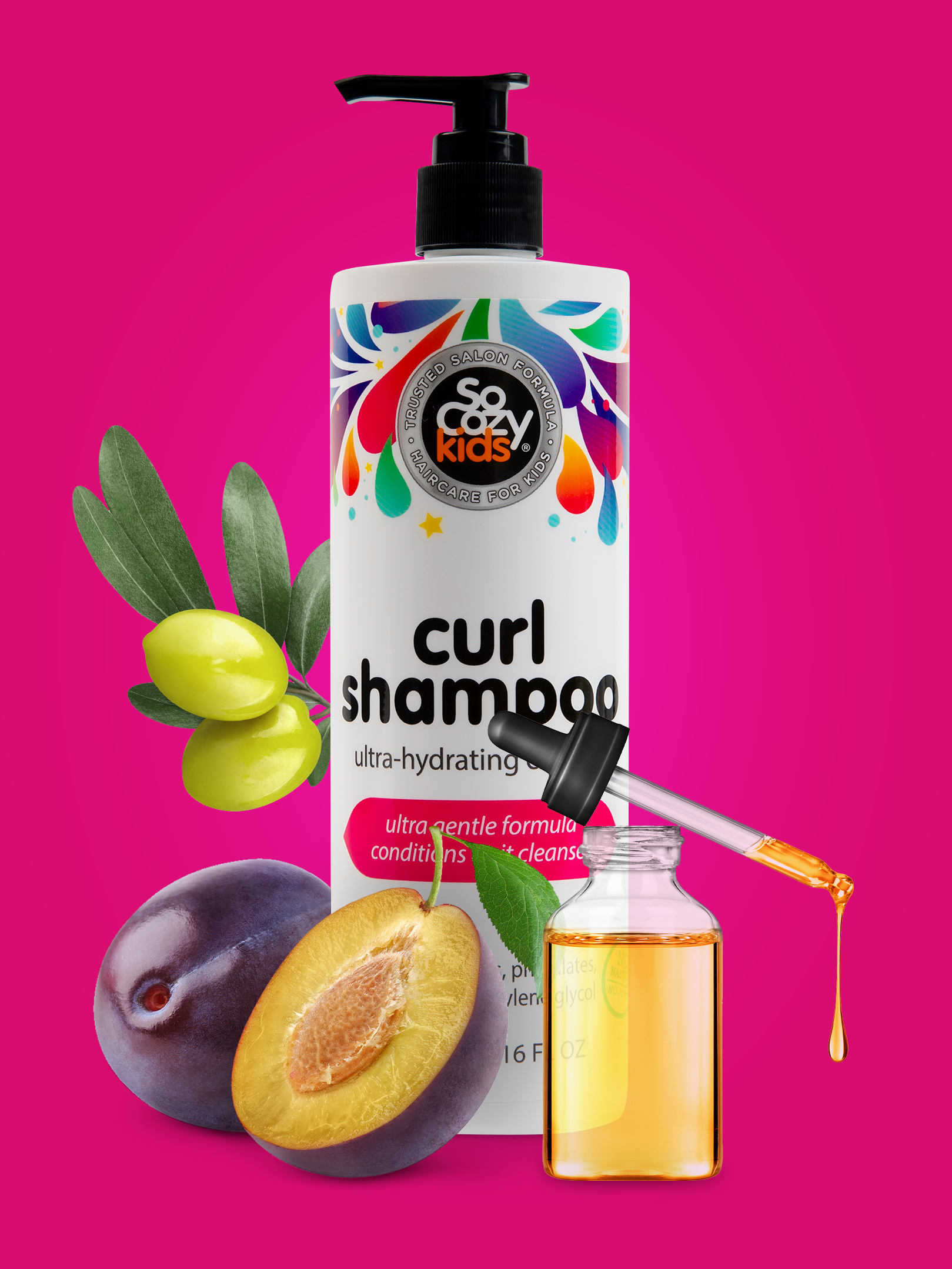 SoCozy Curl Shampoo 16oz