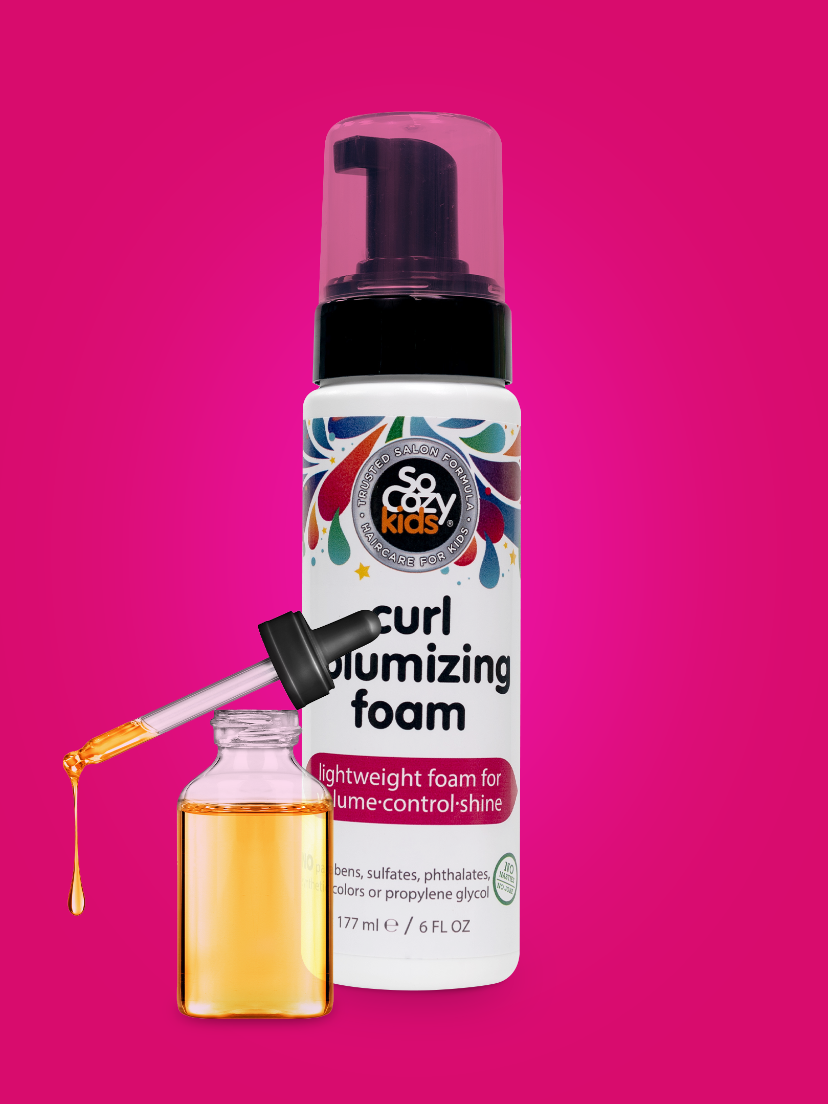 Curl Volumizing Foam 6oz