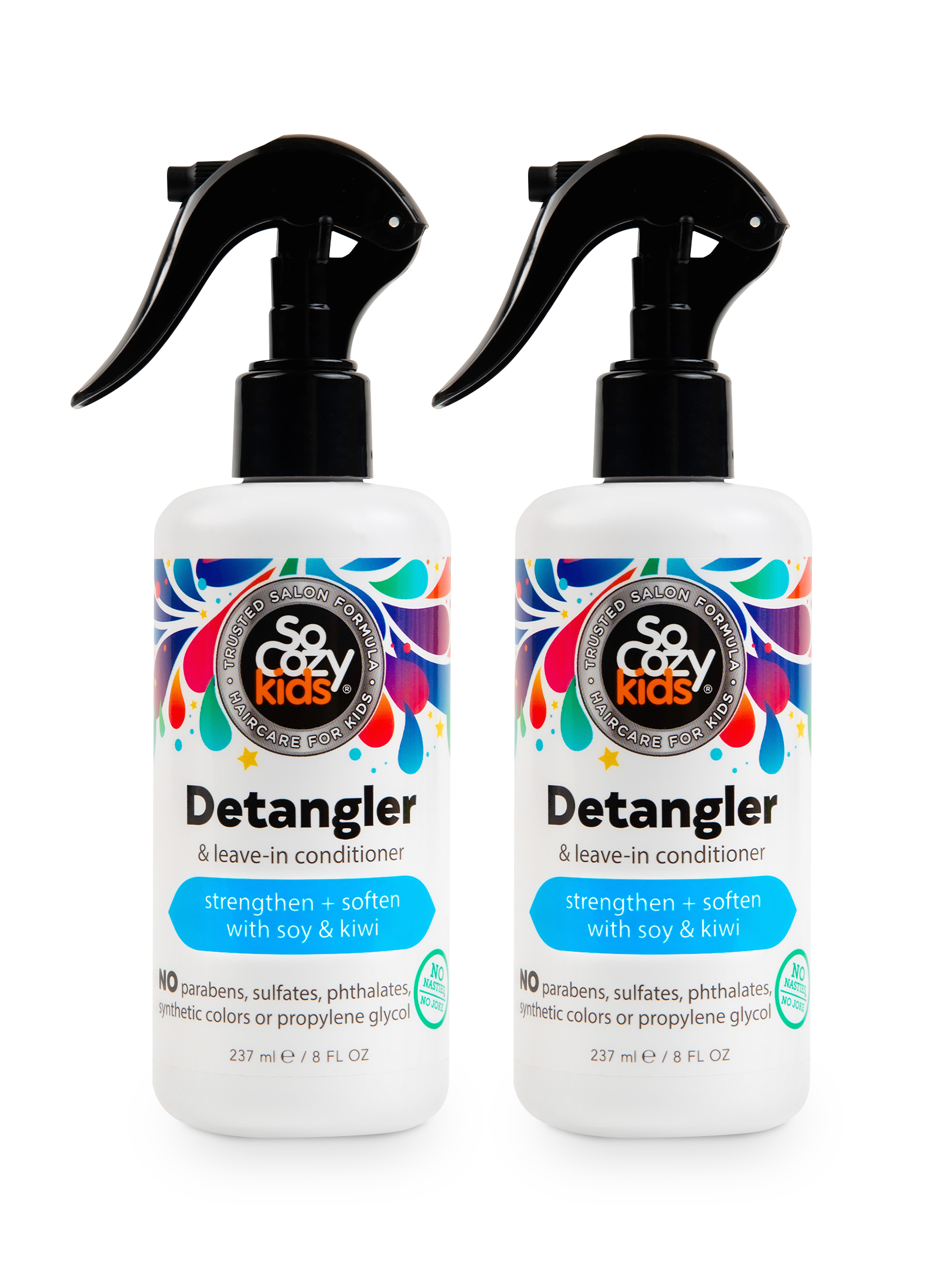 トリートメント kaicozy SoCozy Detangler + Leave-In Conditioner 8oz – 2 pack