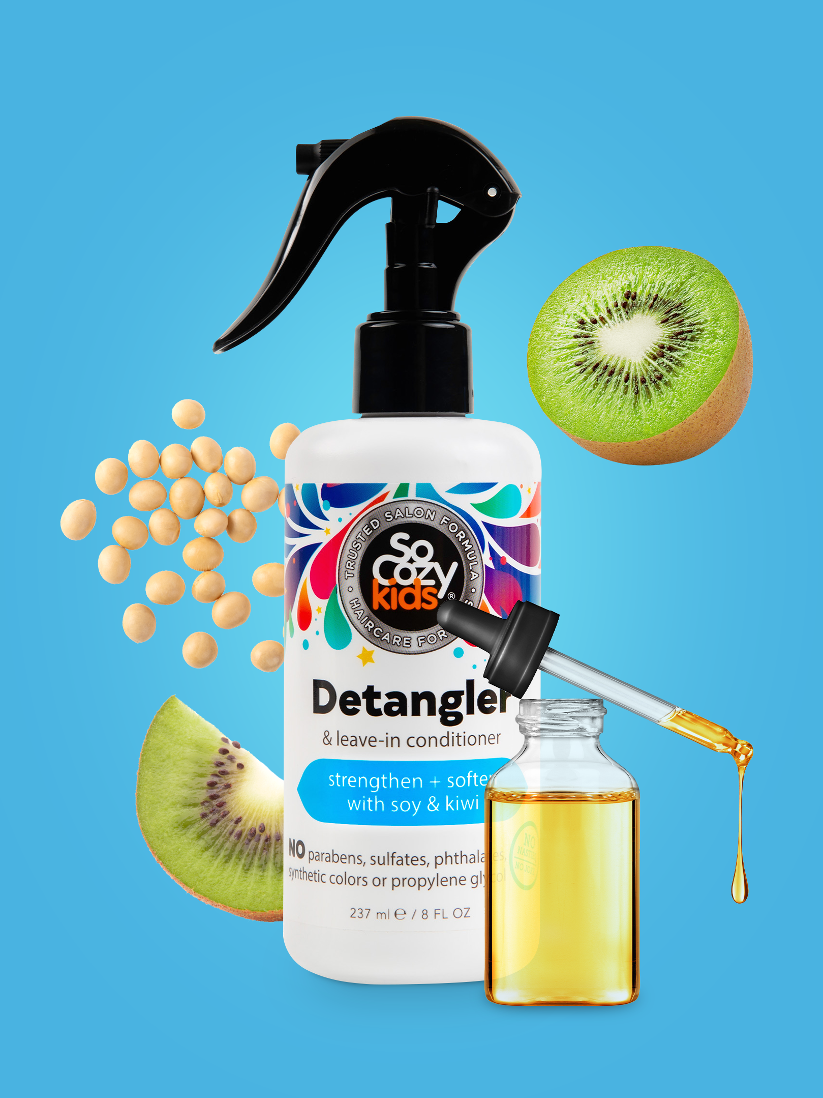 SoCozy Detangler & Leave-in Conditioner 8oz