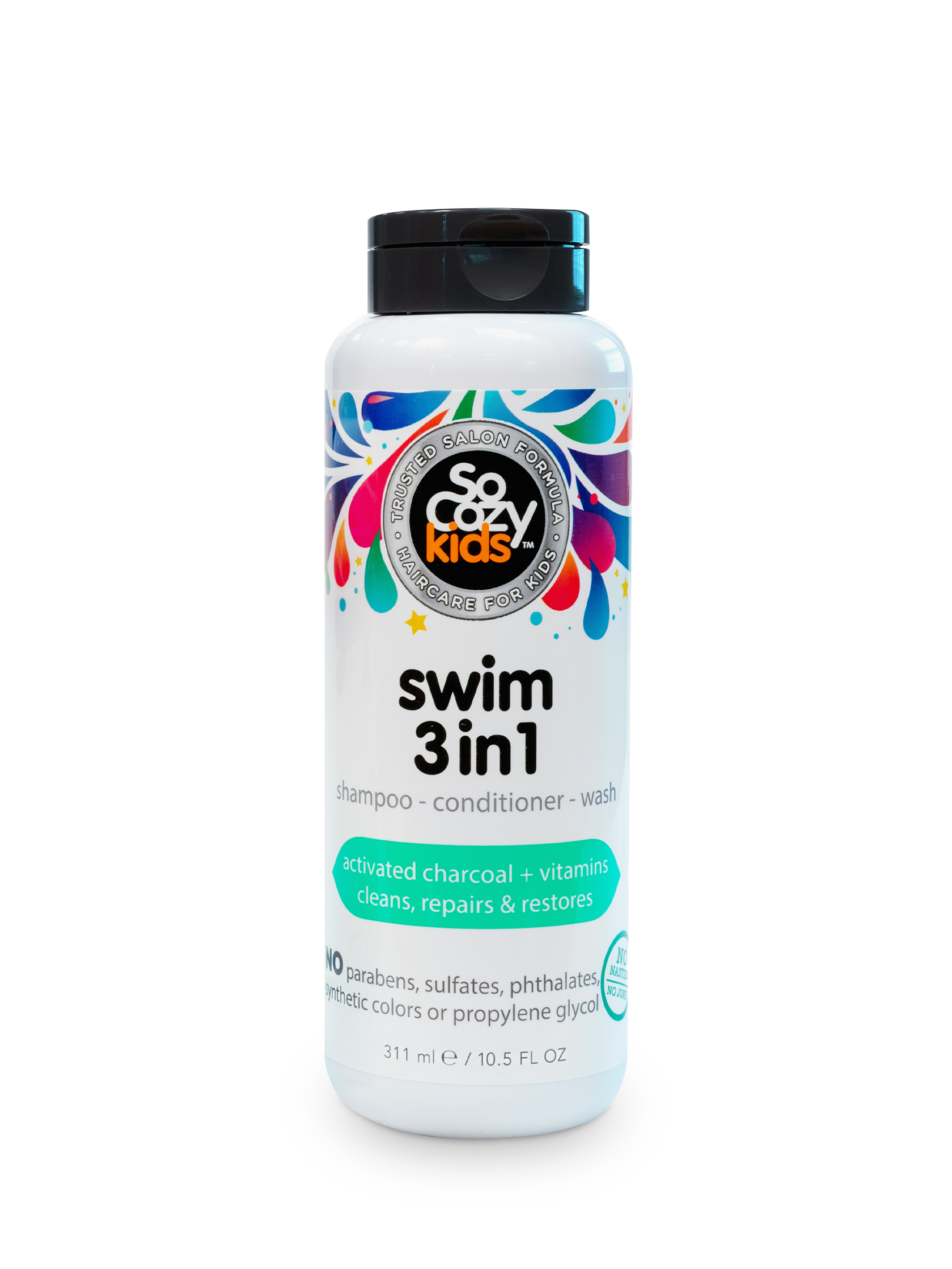 SoCozy Swim 3-in-1 Shampoo, Conditioner & Body Wash