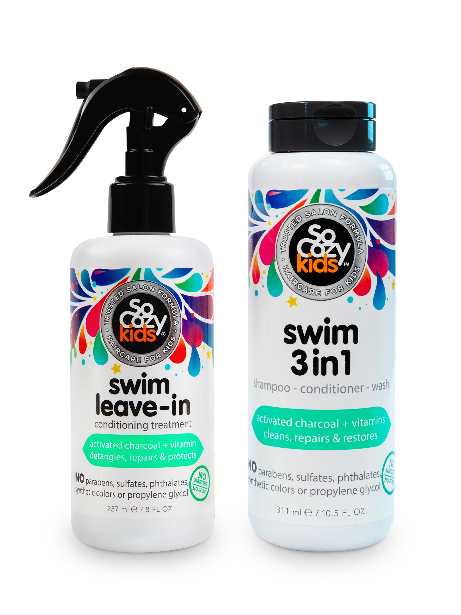Swim Bundle - 3-in-1 + Leave-In Treatment Spray – SoCozy