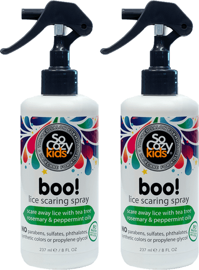 SoCozy Boo! Lice Scaring Spray - 8oz- 2 pack