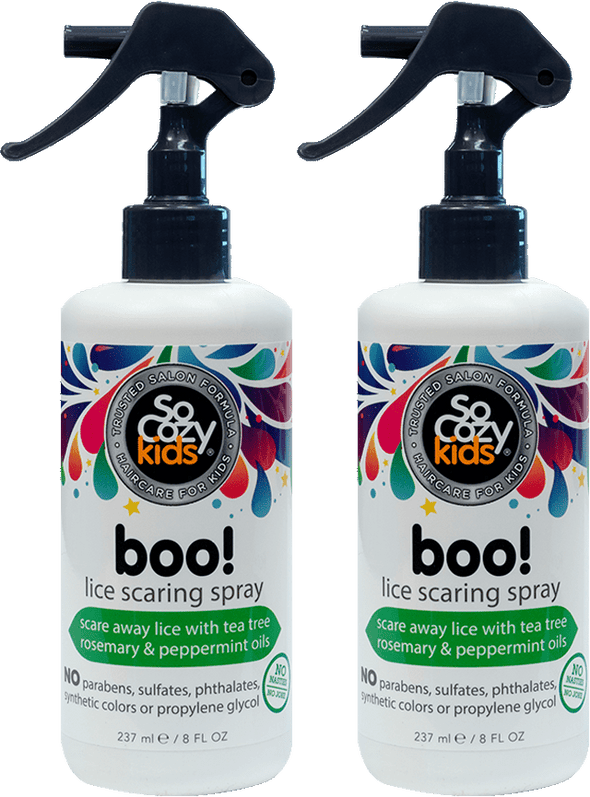 SoCozy Boo! Lice Scaring Spray - 8oz- 2 pack
