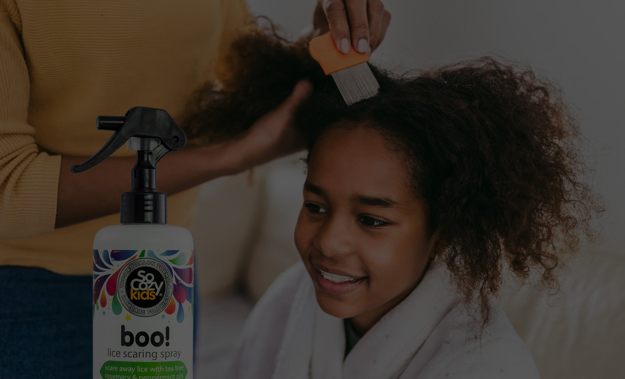 Lice Scaring Shampoo and Conditioning Spray for Kids