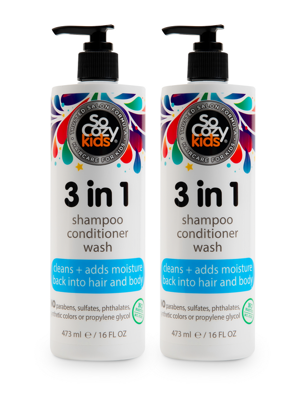 3-in-1 Shampoo, Conditioner, and Body Wash