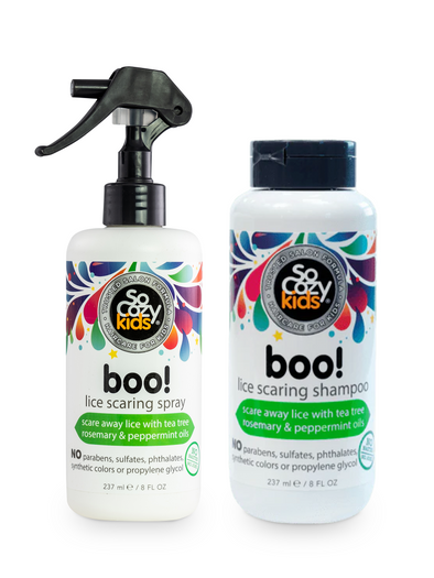 Boo! Bundle - Lice Scaring Spray + Shampoo