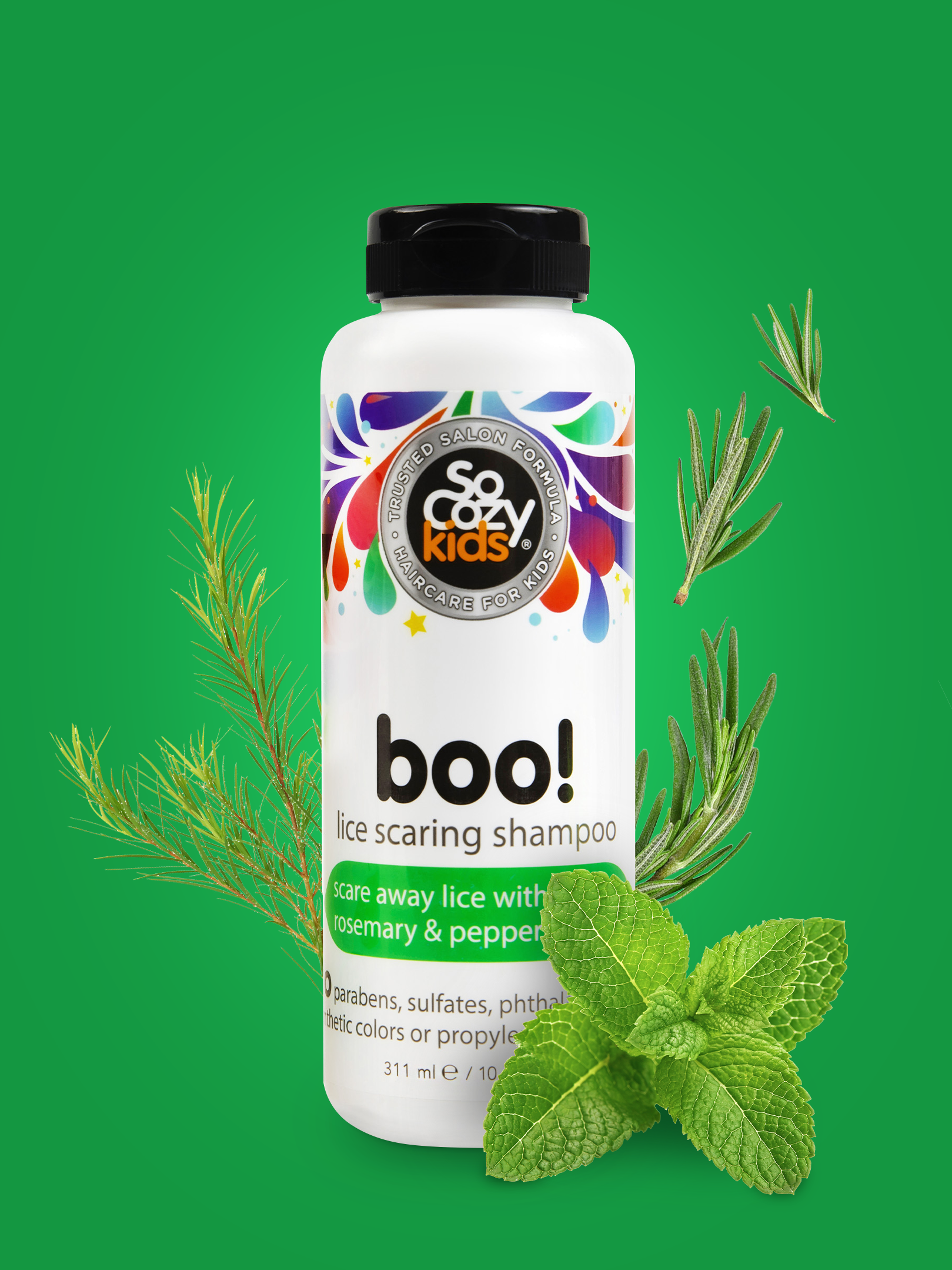 Boo! Lice Scaring Shampoo