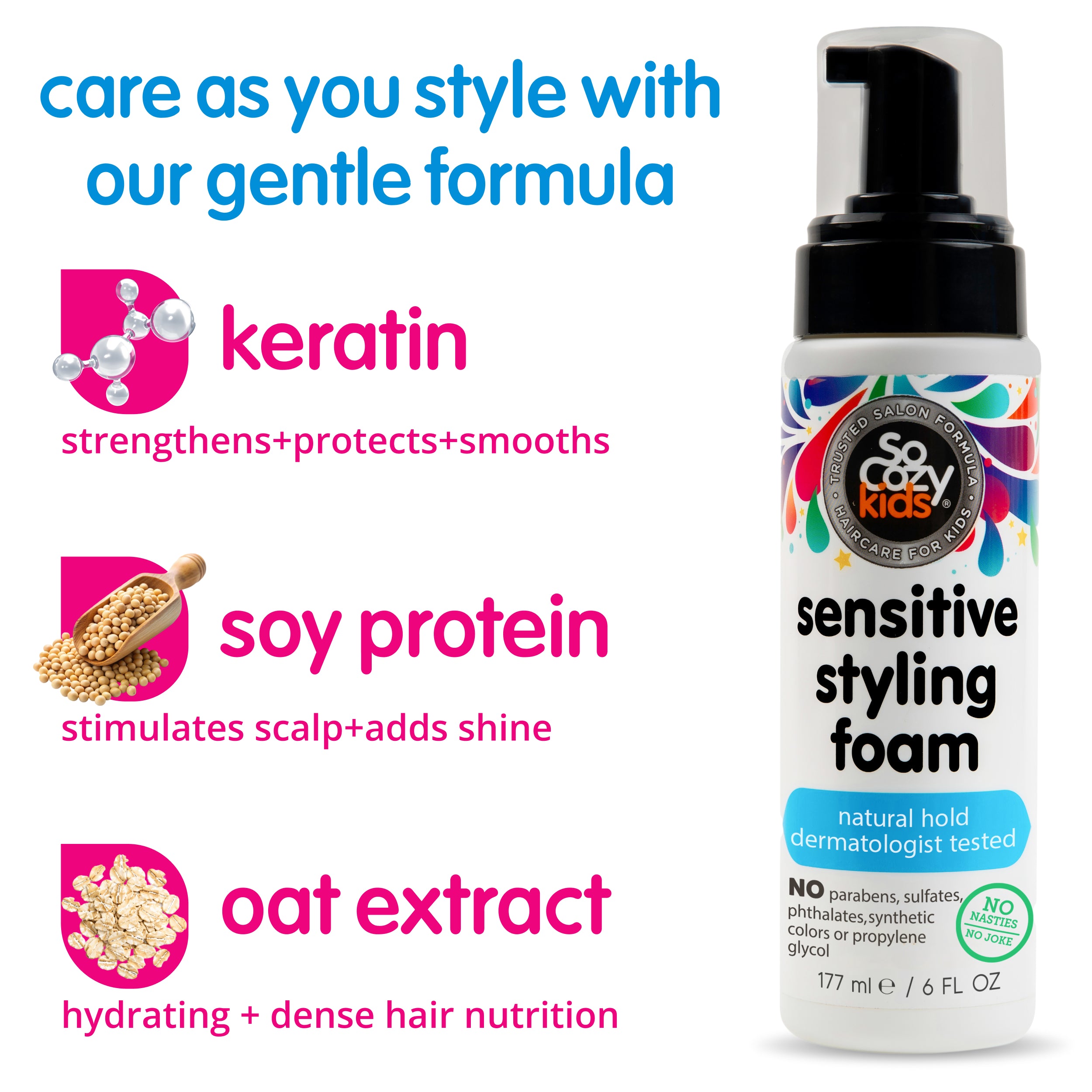 Sensitive Styling Foam