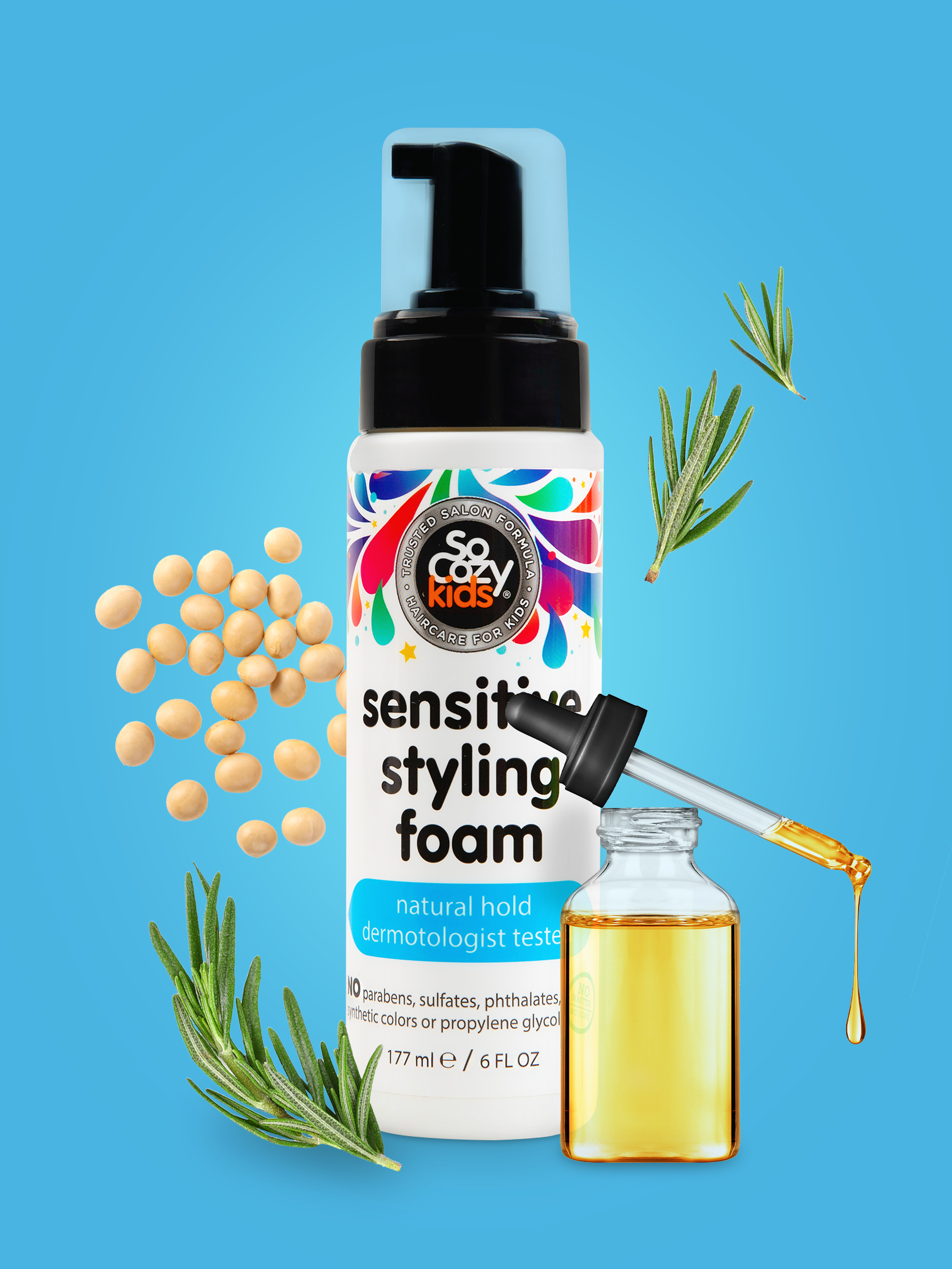 SoCozy Sensitive Styling Foam