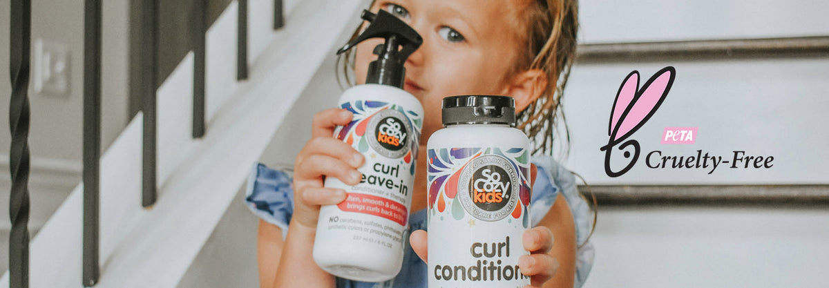 Creating a Kid's Hair Care Caddy and a SoCozy Kid's Hair Care Products  Review