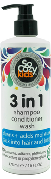 SoCozy 3-in-1 (Shampoo + Conditioner + Body Wash)