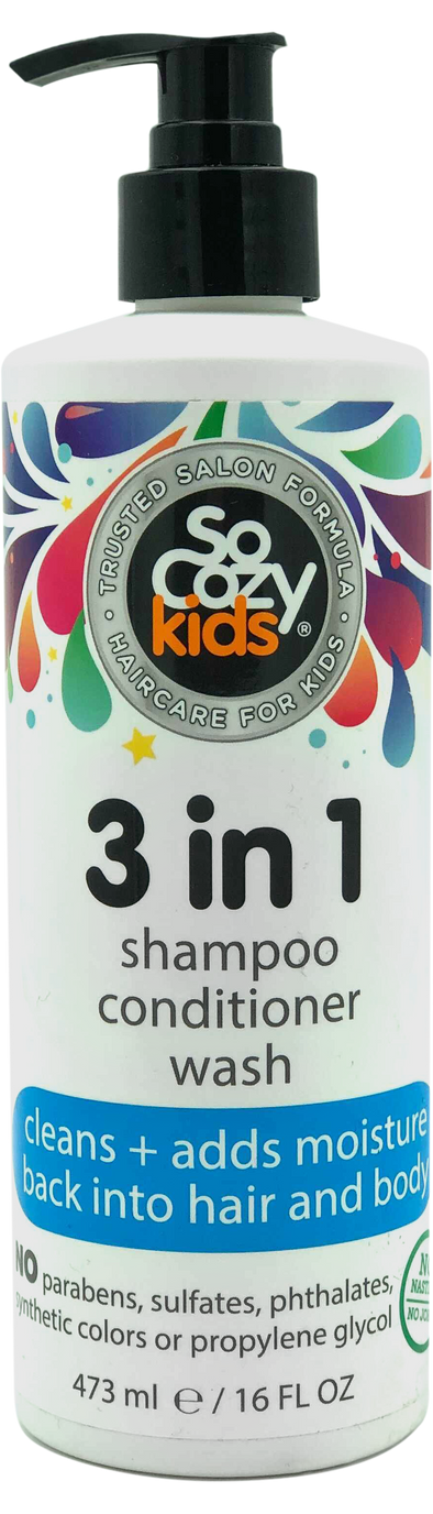 SoCozy 3-in-1 (Shampoo + Conditioner + Body Wash)