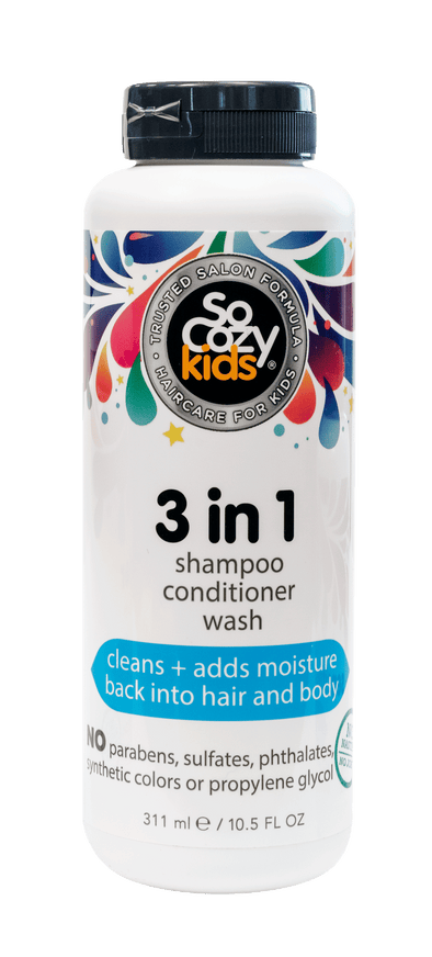 SoCozy 3-in-1 (Shampoo + Conditioner + Body Wash) 10.5oz