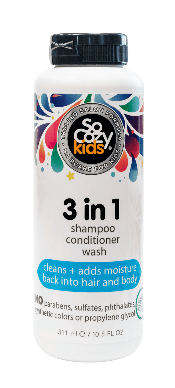 SoCozy 3-in-1 (Shampoo + Conditioner + Body Wash) 10.5oz